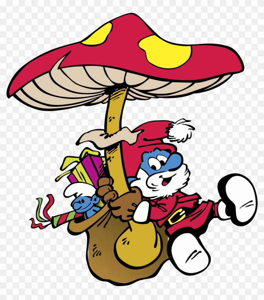 Png Transparent - Santa Smurf #1302351