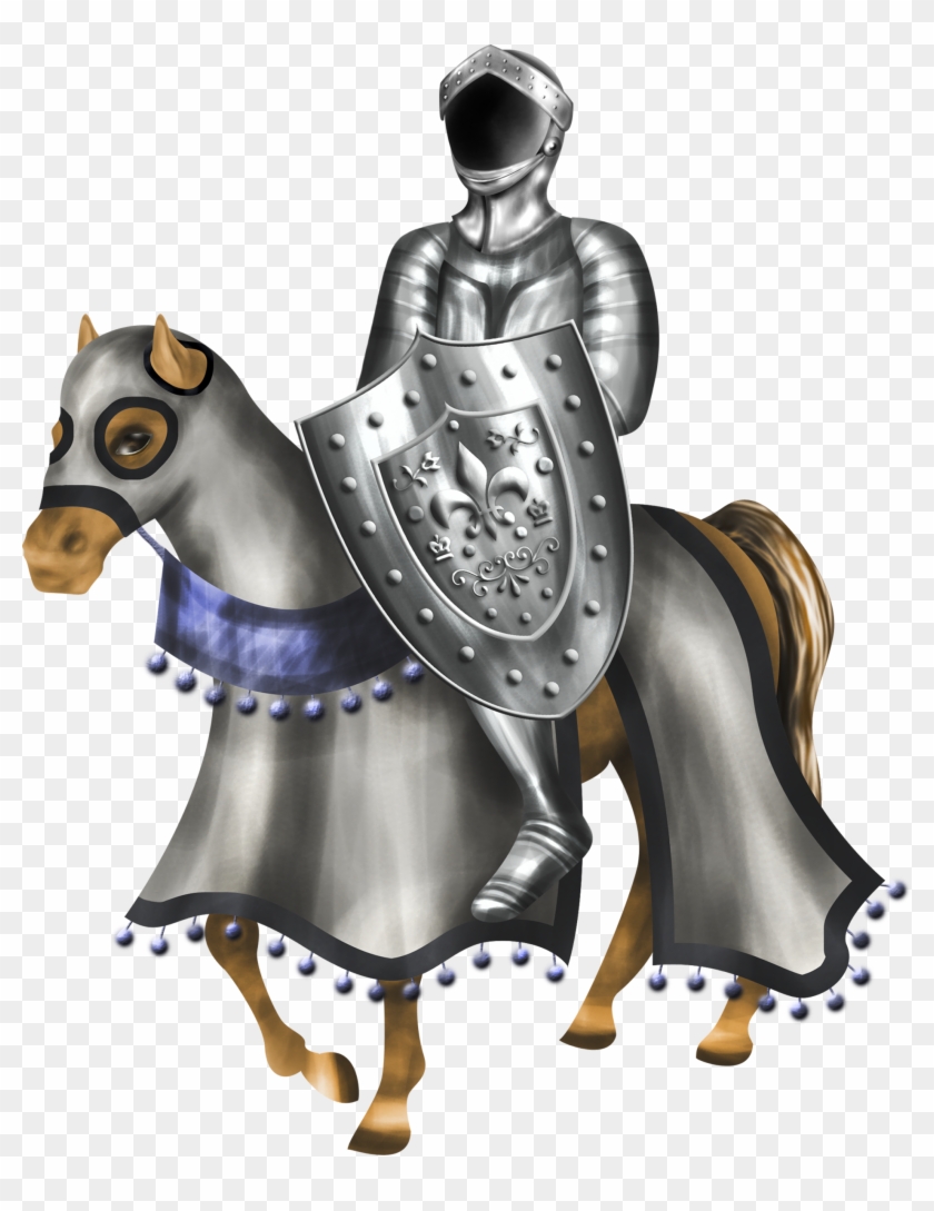 Horse Knight Clip Art - Tube Chevalier Centerblog #1302459