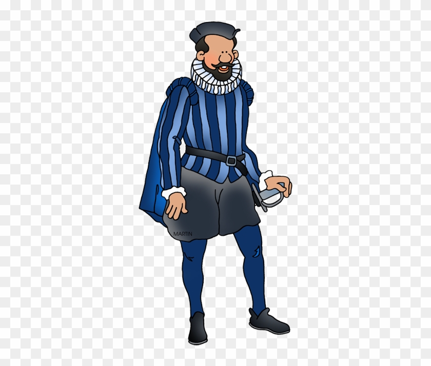 Henry Hudson Standing - Henry Hudson Clipart #1302653