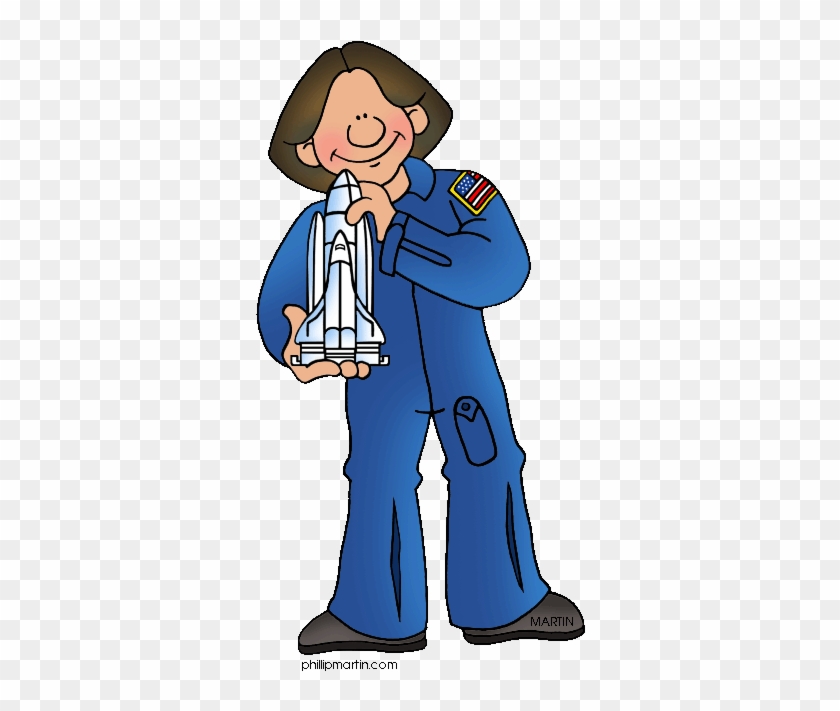 Sally Ride Clipart - Cartoon #1302656