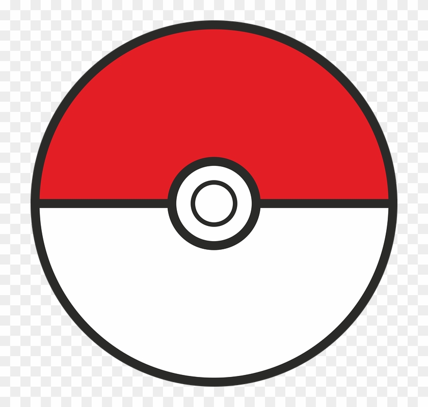 Pokeball Flat Png Transparent - Pokeball Png #1302834