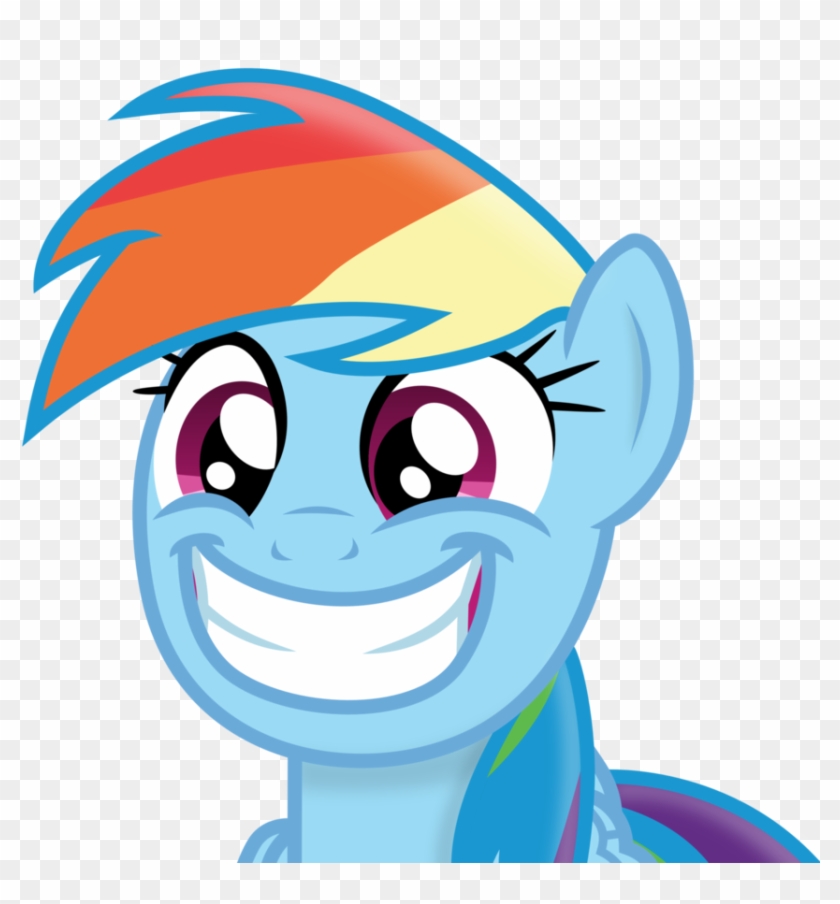 Happy Rainbow By Paulysentry - Happy Rainbow Dash #1303165