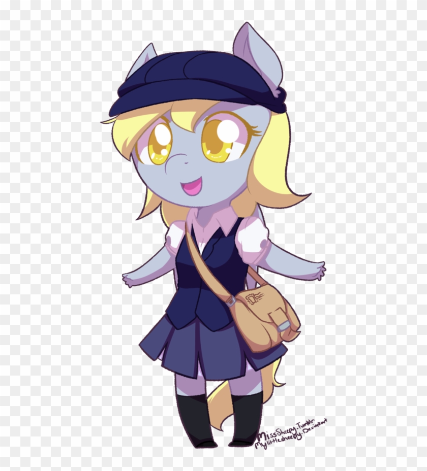 Chibi Derpy By Mylittlesheepy - Cartoon #1303451
