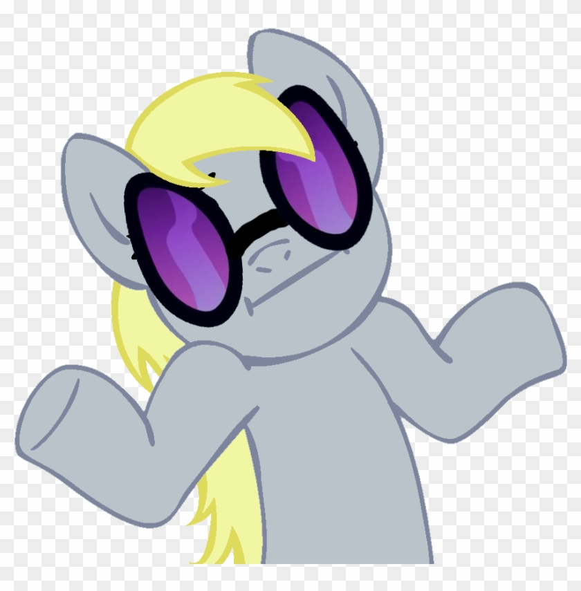Sizes Vinyl Scratch And Derpy - Derpy Pony Meme #1303504