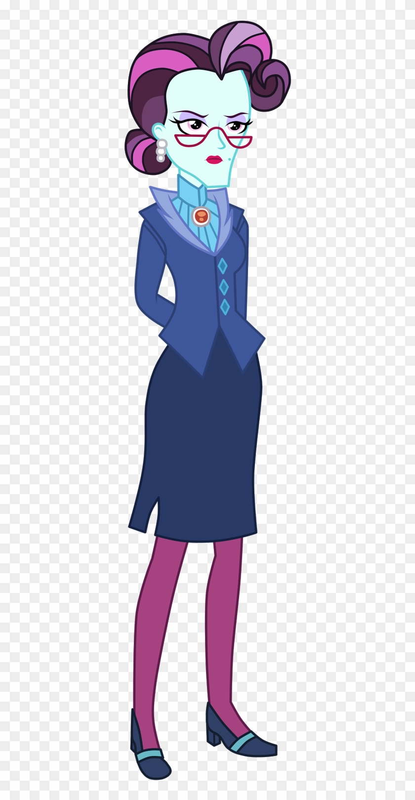 Pony Princess Luna Rarity Derpy Hooves Principal Abacus - Mlp Eg Principal Cinch Vector #1303727