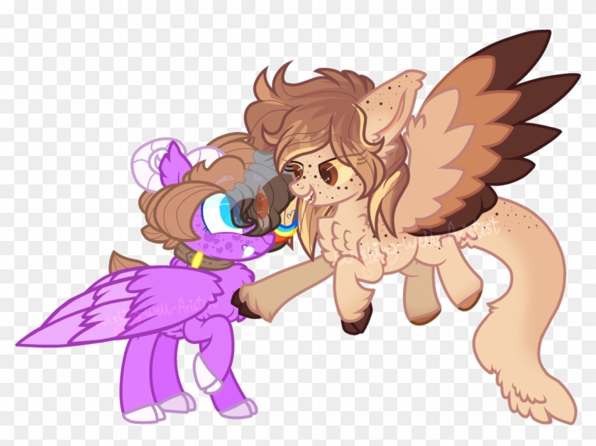 Wishing Well Artist, Base Used, Colored Wings, Female, - Cartoon #1303757