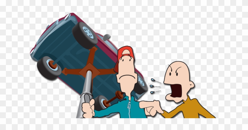 Car Lift Illustration - Car #1304177