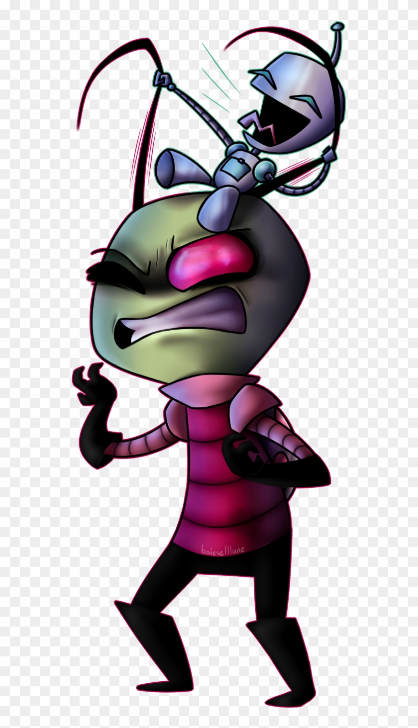 Invader Zim, Fandoms Unite, Paper Dolls, Affair, Random - Cartoon #1304191