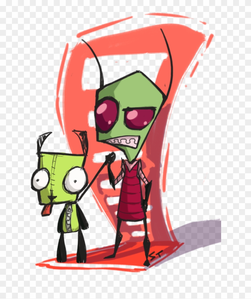 Invader Zim By Terriniss - Cartoon #1304320