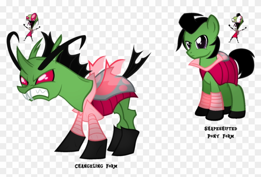 Thecreativeenigma, Changeling, Changelingified, Duality, - Invader Zim Nsfw Tallest #1304367