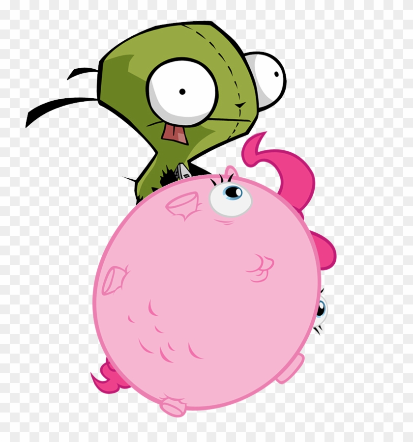 Balloonie Pie, Balloonie Pony, Crossover, Gir, Inflation, - Cartoon #1304392