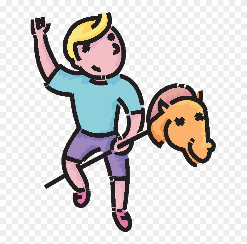 Stick Horse Clipart - Steckenpferd Clipart #1304517
