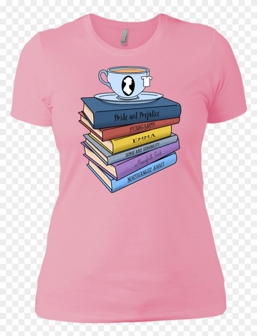 Tea And Books Ladies' Boyfriend T-shirt - Roblox T Shirt #1304879