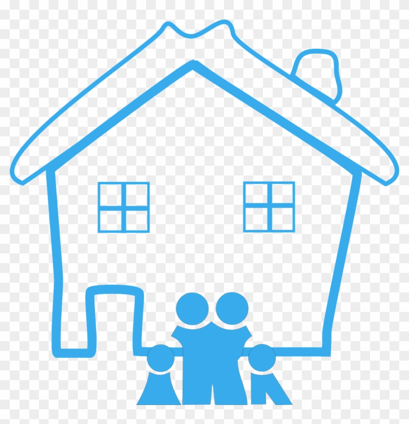 Six Home Improvement Projects That Will Increase Your - Family Home Clipart #1304919