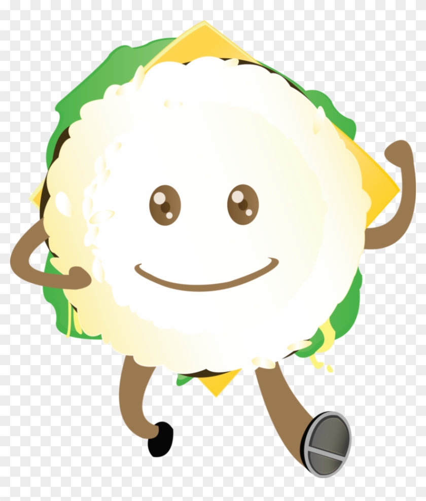 Rice Burger By Catherinewang - Cartoon #1305373