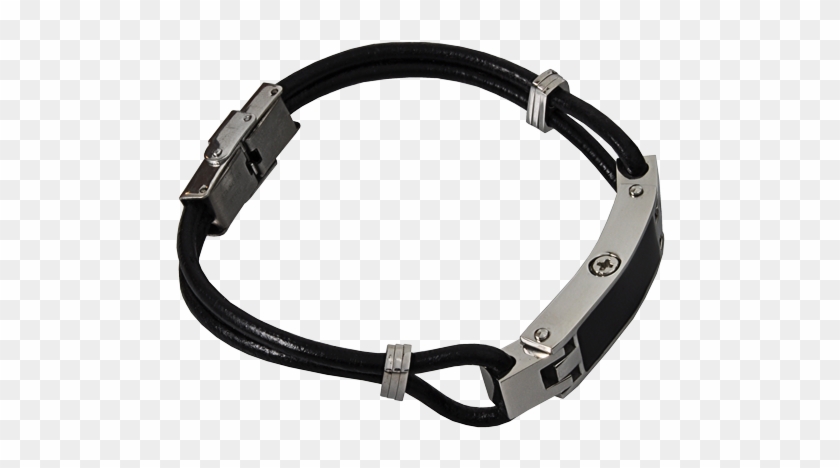 Clip Art Stainless Steel Keepsake Bracelet Urn Opening - Cremation Jewelry For Men #1306118