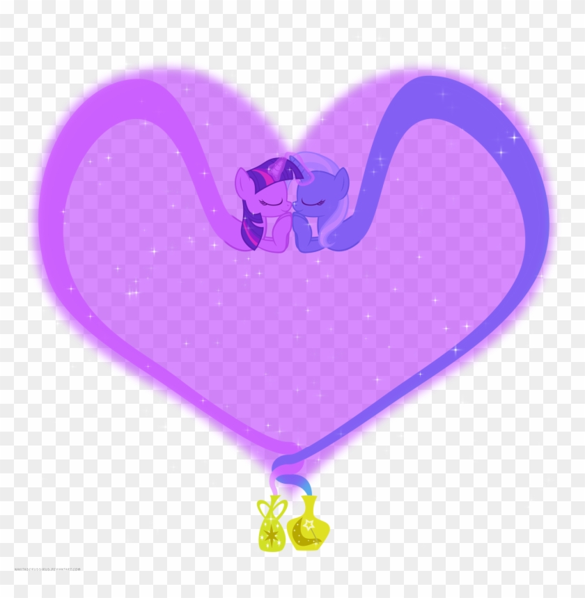 Twilight Sparkle And Trixie Shipping By Artist-navitaserussirus - My Little Pony Princess Twilight Sparkle Alicorn #1306603