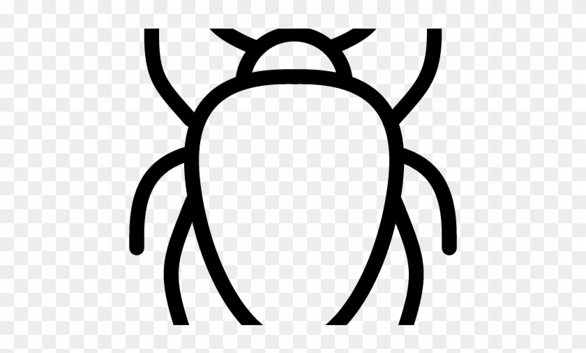 Bug Clipart Printable - Outline Of A Bug #1306994