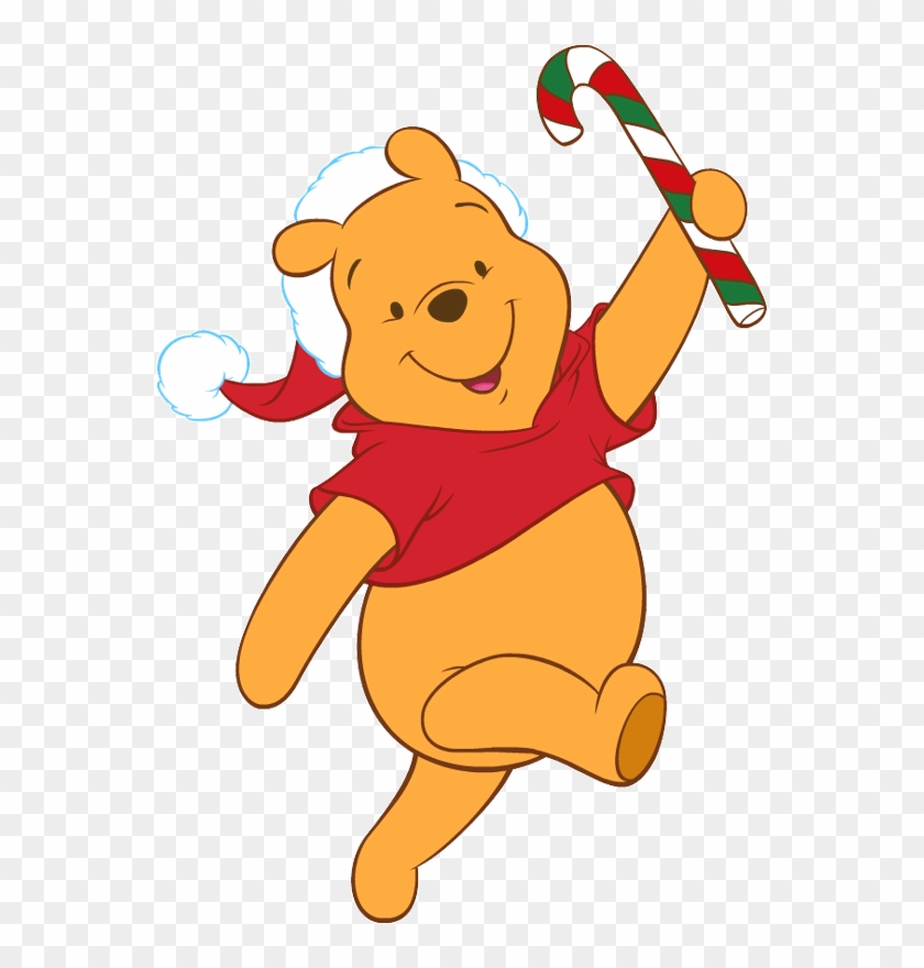 Baby Winnie The Pooh Clipart - Merry Christmas Pooh #1307054