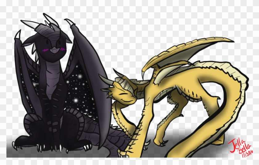 Sunny And Starflight By Blazing-fox - Wings Of Fire Sunny And Starflight #1307106