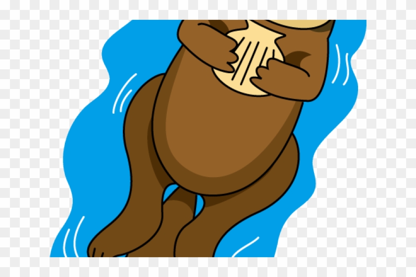 Otter Clipart Two - Sea Otter Clip Art #1307309