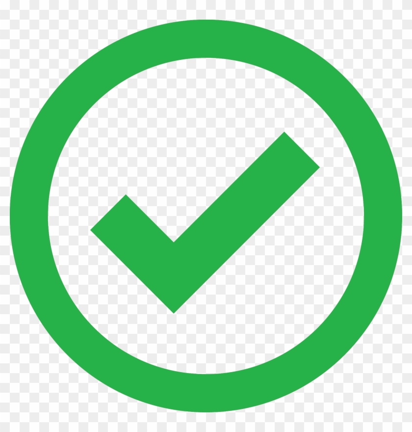 Validating Commands - Green Check Circle Png #1307617