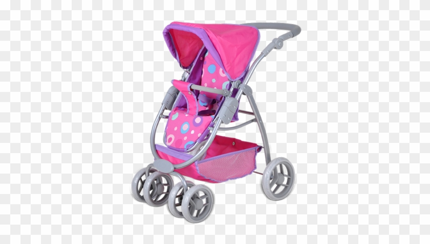 Princess Blue - Knorr Toys Knorr90715 Combi Coco Pink Splash Doll Pram #1308157