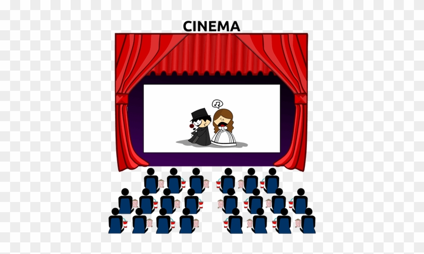 Theater Audience Clipart 4 By Spencer - Movie Theater Clipart #1308750