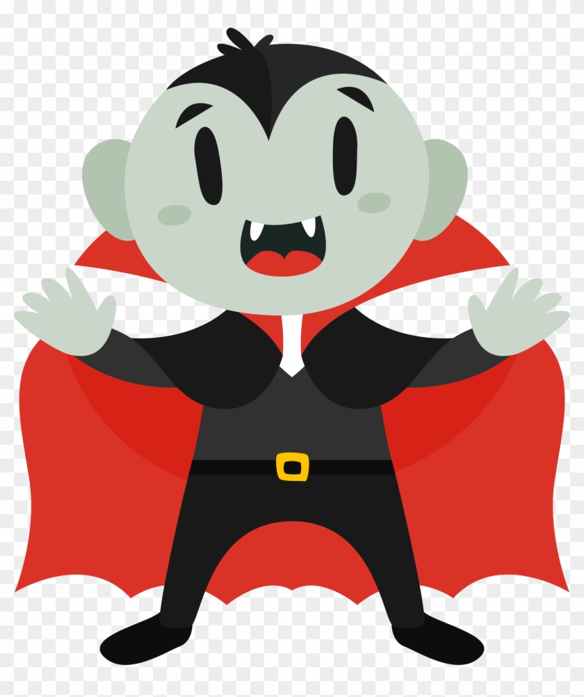 Count Dracula Halloween Cartoon - Dracula Cartoon Png #1308799