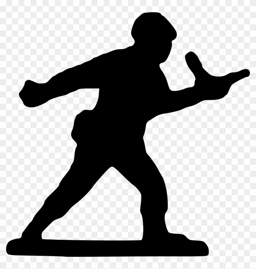 Toy Soldier Png Clip Art - Toy Soldiers Silhouette #27308