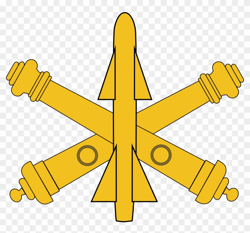 Air Defense Artillery Branch Insignia Clipart - Air Defense Artillery Logo #27400