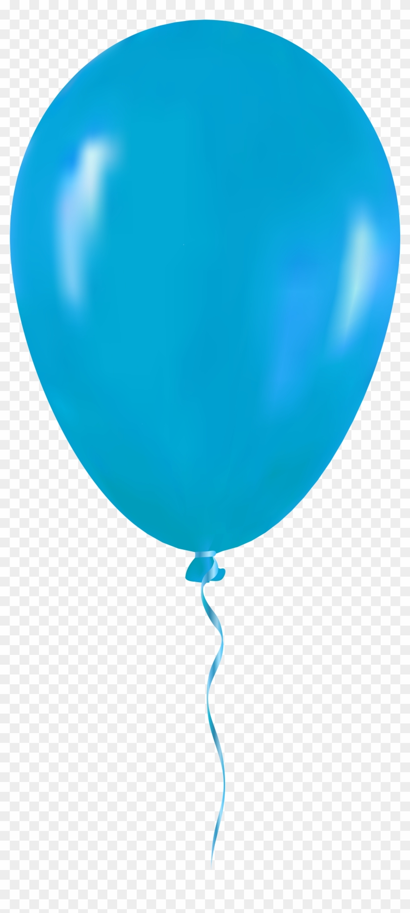 Light Blue Balloon Png Clip Art - Blue Balloon Png #27923