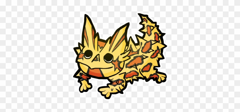 Thorny Devil By Torotiel - Thorny Devil Easy Drawing #28780