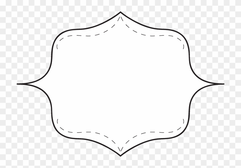 Frame Black And White Clip Art Frame With An Inner - White #30521