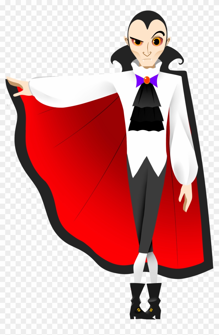 Capitalization Clipart - Count - Dracula Clipart #30592