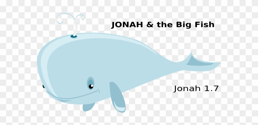 Jonah Fish Cliparts Free Download Clip Art On Clipart - Cartoon Whale No Background #30595