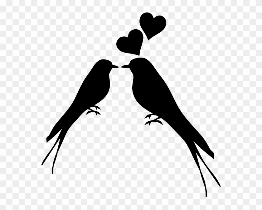 List Of Synonyms And Antonyms Of The Word Love Birds - Love Birds Silhouette Png #30921