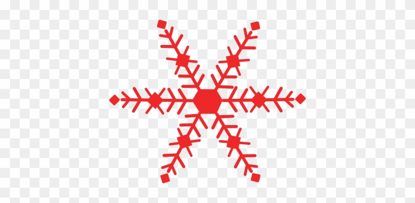 Free Clipart Christmas Snowflake - Christmas Clip Art Red #30968