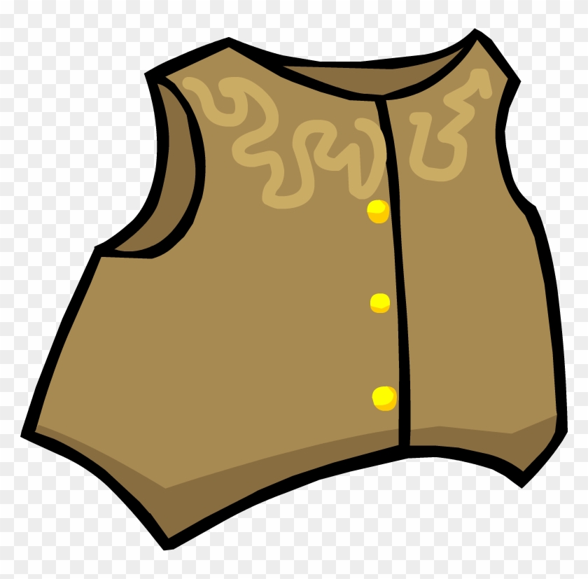 Club Penguin Clip Art - Cowboy Vest Png #31382