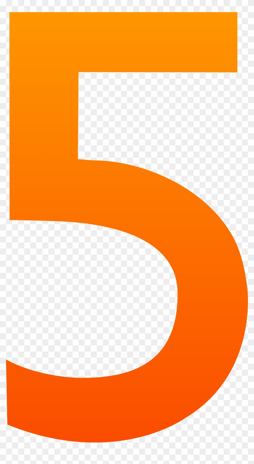 Five Number Clip Art - 5 Clipart #32397