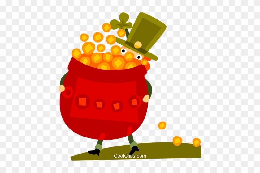 Patricks Day Vector Clipart Of A Irish Man Carrying - Saint Patrick's Day #33498