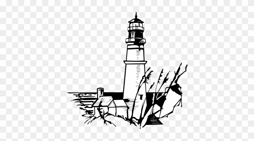 Download - Lighthouse Clipart Black And White #33949
