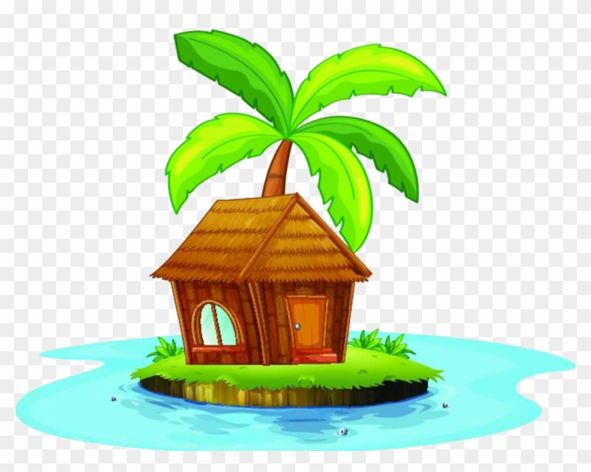 Nipa Hut Clip Art - Nipa House Clipart #34105