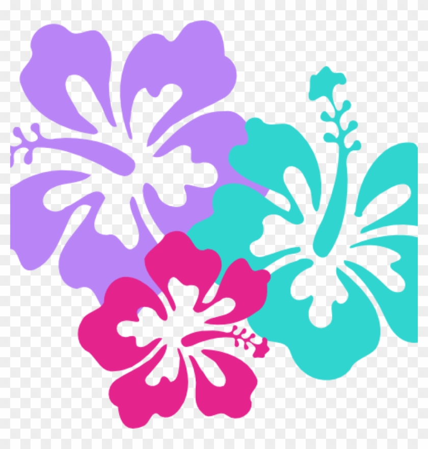 Free Hawaiian Clip Art Hawaiian Clip Art Borders Clipart - Hawaii Flower #34661