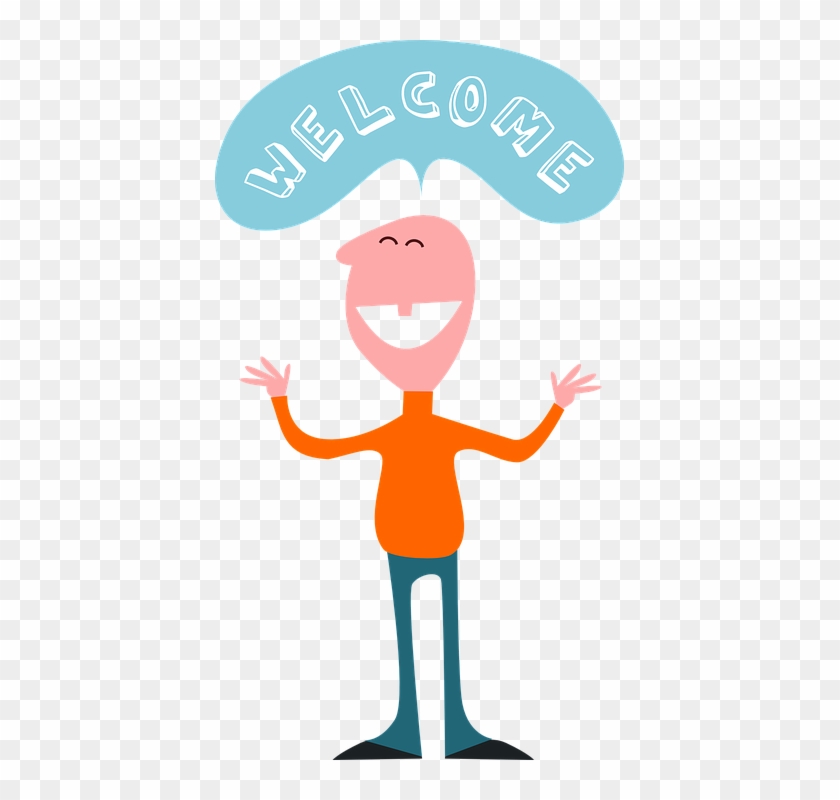 Invitation Welcome1 - Greeter Clipart #204028