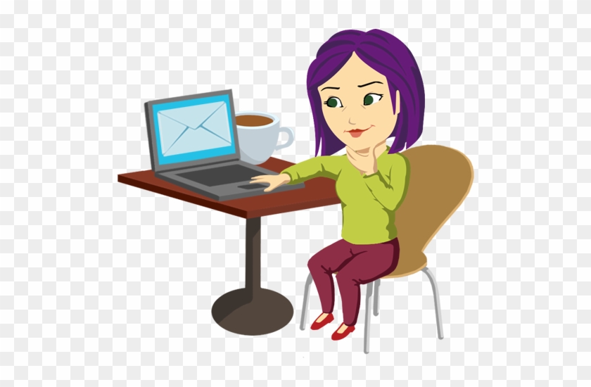 Creating An Email Is As Easy As 1, 2, - Send An Email Clipart #204388