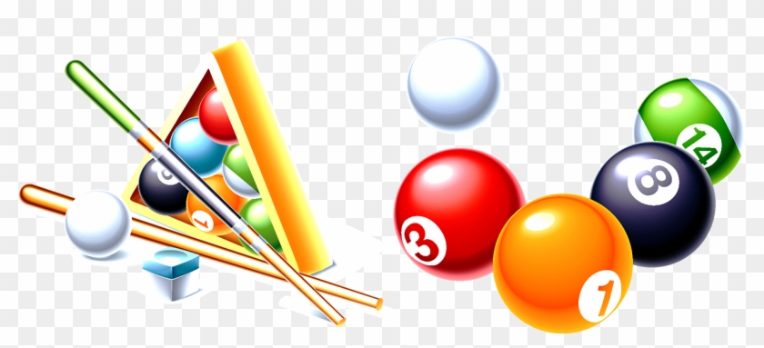 Billiards Sport Clip Art - Billiards Sport Clip Art #206453