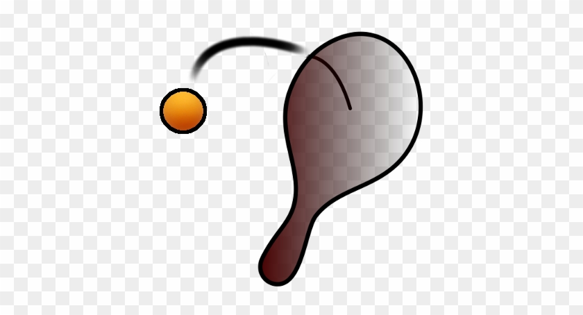 Improves Coordination - Ping Pong Paddle With Ball Attached #206397