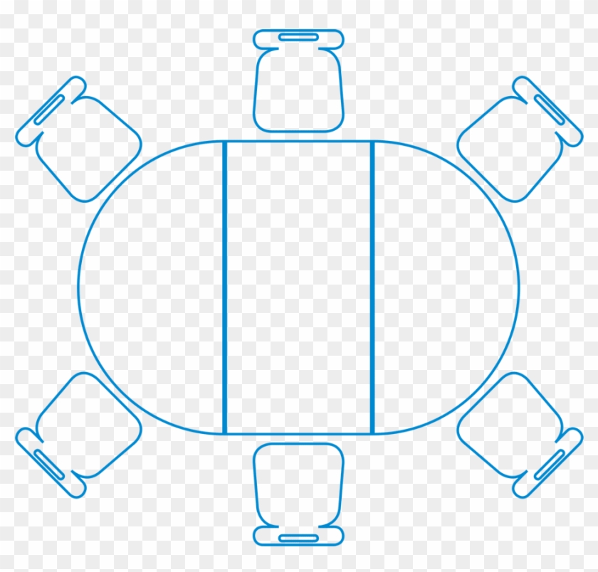 Table Clipart Semi Circle - Semicircle #206545
