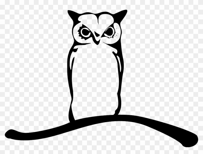 Clipart Png File Tag List, Clip Arts Svg File - Vector Burung Hantu #206557